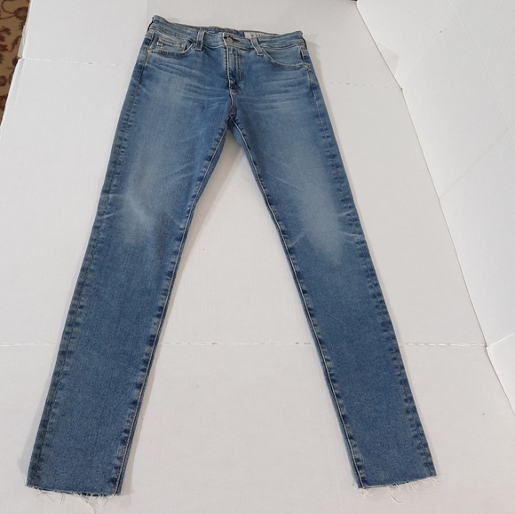 AG Adriano Goldschmied Farrah High-Rise Skinny Ankle Jeans - Picture 2 of 8